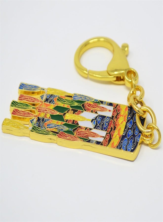Fengshuibringluck Feng Shui ""WINNING LUCK"" Victory Banner Good Luck Success Amulet Keychain, Small - Image 4
